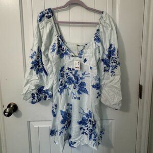Free People Blue Dress